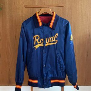 Vintage baseball bomber jacket
